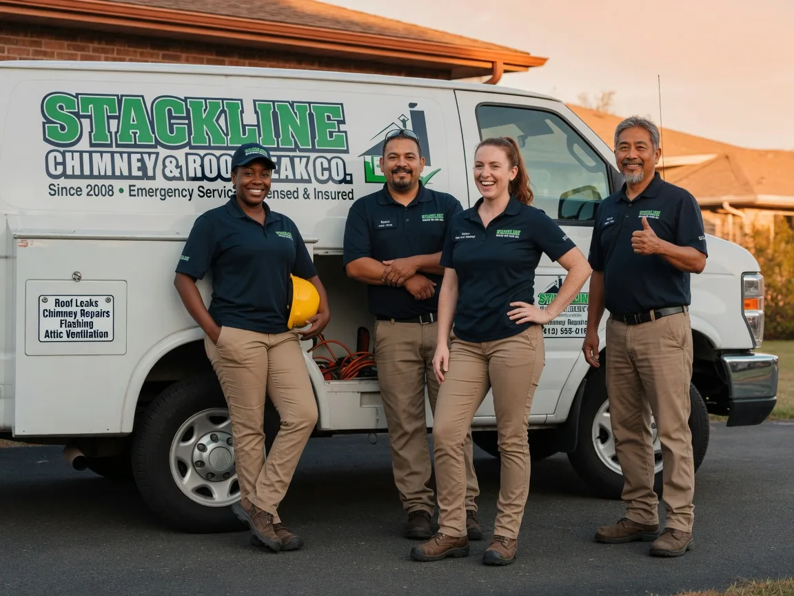 Chimney flashing repair company in Croydon, PA